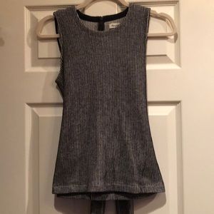 Madewell knot tie tank top